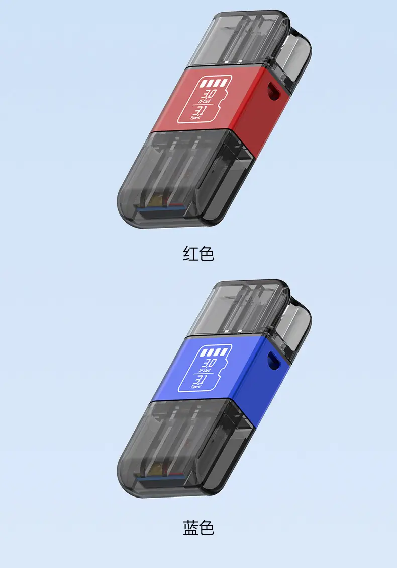 3.1 TF Card Reader Universal Type-C 5Gbps — feature 13