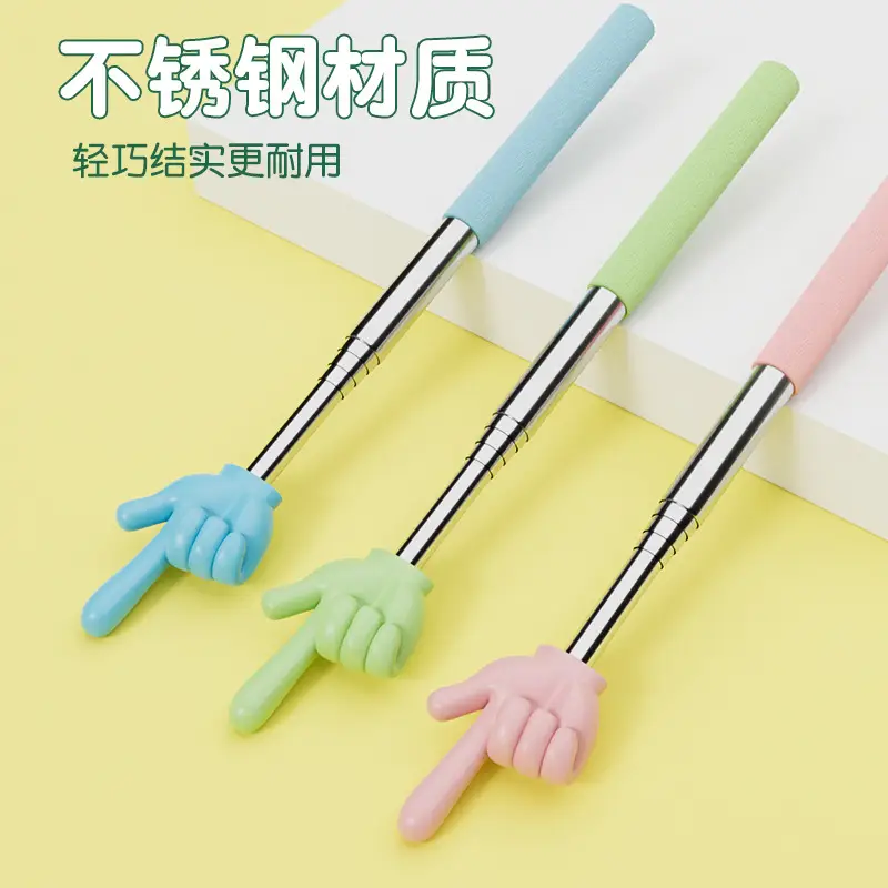 Finger Reading Stick Teacher Reading Finger Retractable Rod Small Finger Children Reading Finger Reading Retractable Pointer Finger Point Reading