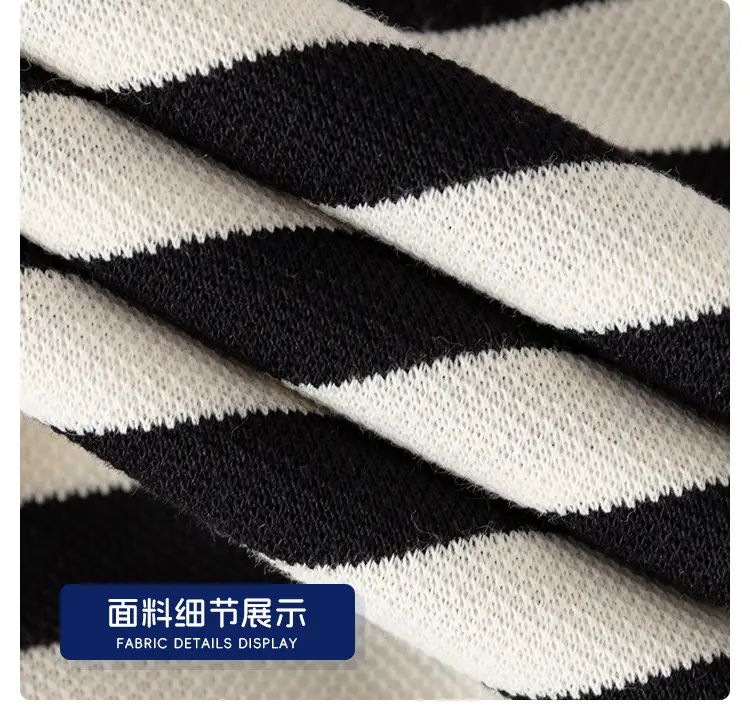 Children's Striped Blue Polo Shirt Set for Boys — feature 15