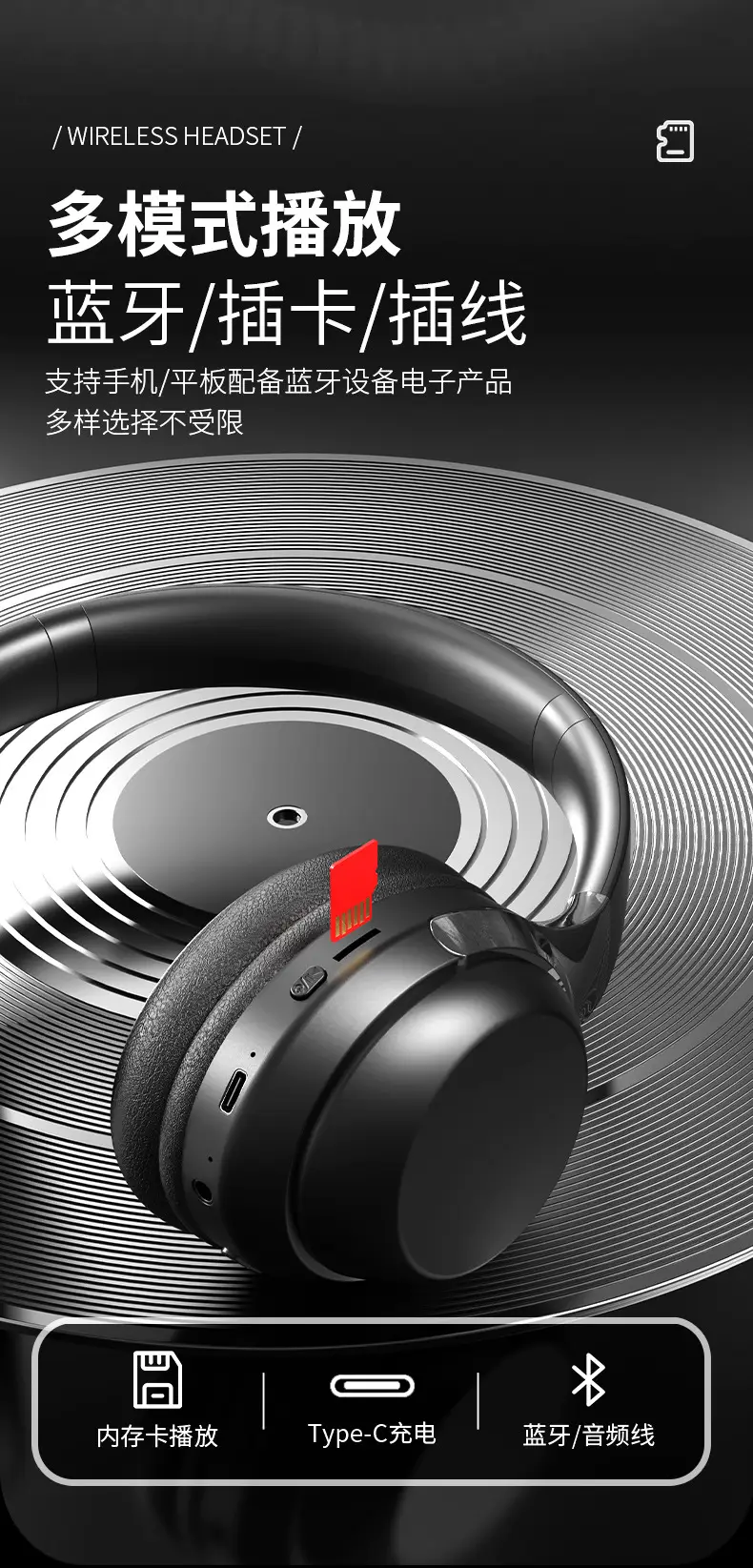 White Bluetooth Headset with Ultra-Long Battery — feature 11