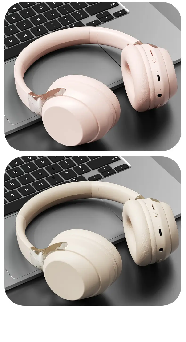 White Bluetooth Headset with Ultra-Long Battery — feature 18