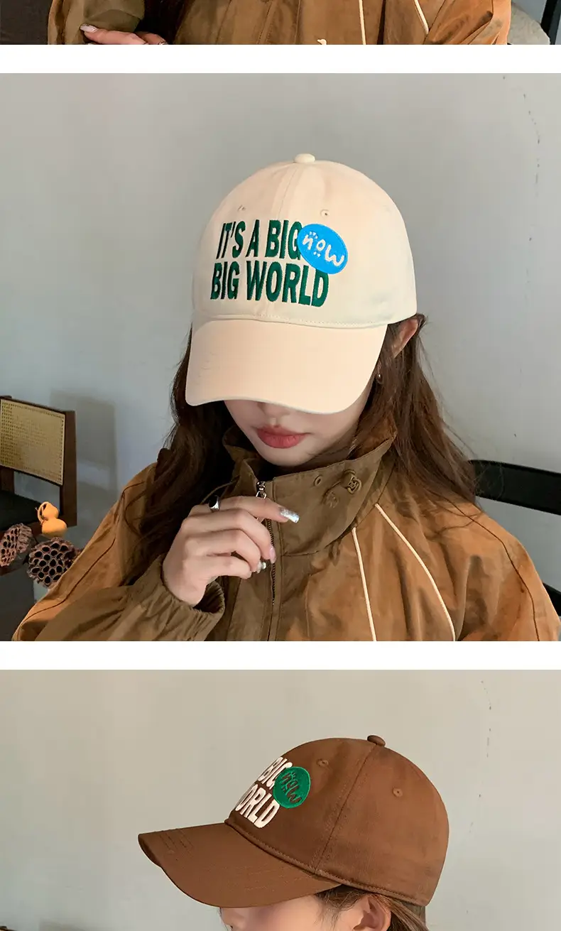 Women Pink Embroidered Baseball Cap — feature 9