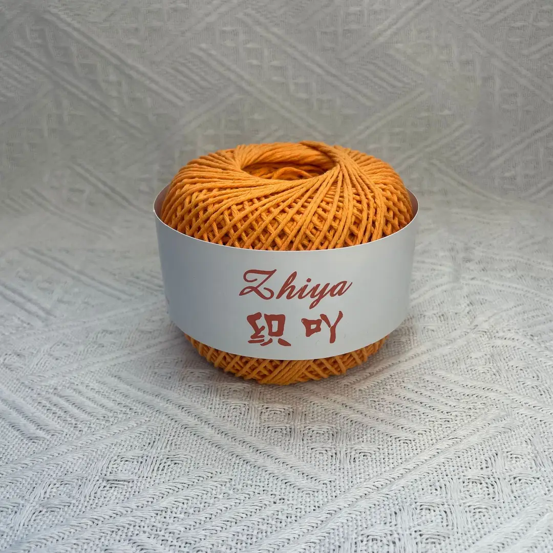 Factory direct 12 strands of cotton thread 150G hook bag special thread 1.5MM thick DIY hand-woven cotton and linen thread