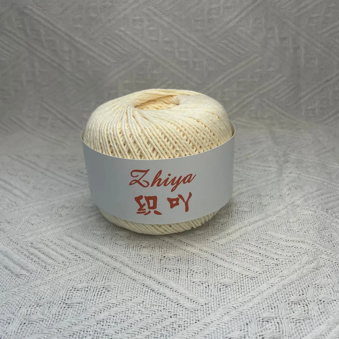 Factory direct 12 strands of cotton thread 150G hook bag special thread 1.5MM thick DIY hand-woven cotton and linen thread