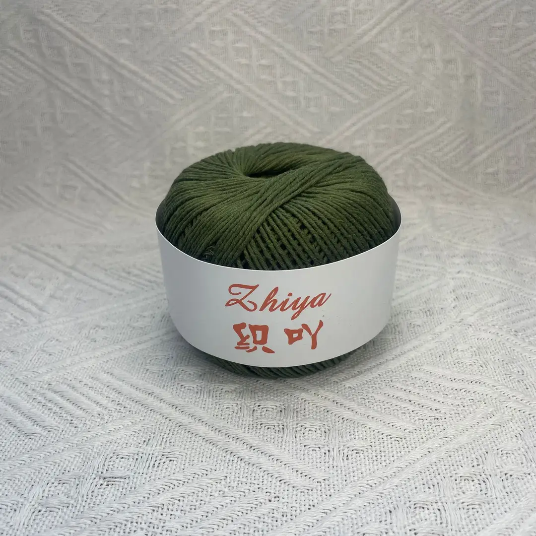 Factory direct 12 strands of cotton thread 150G hook bag special thread 1.5MM thick DIY hand-woven cotton and linen thread