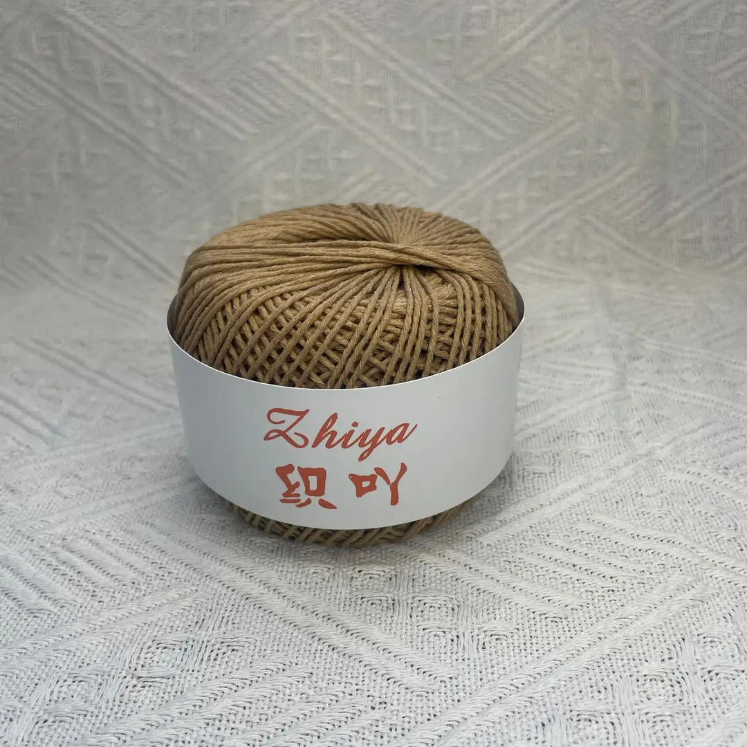 Factory direct 12 strands of cotton thread 150G hook bag special thread 1.5MM thick DIY hand-woven cotton and linen thread