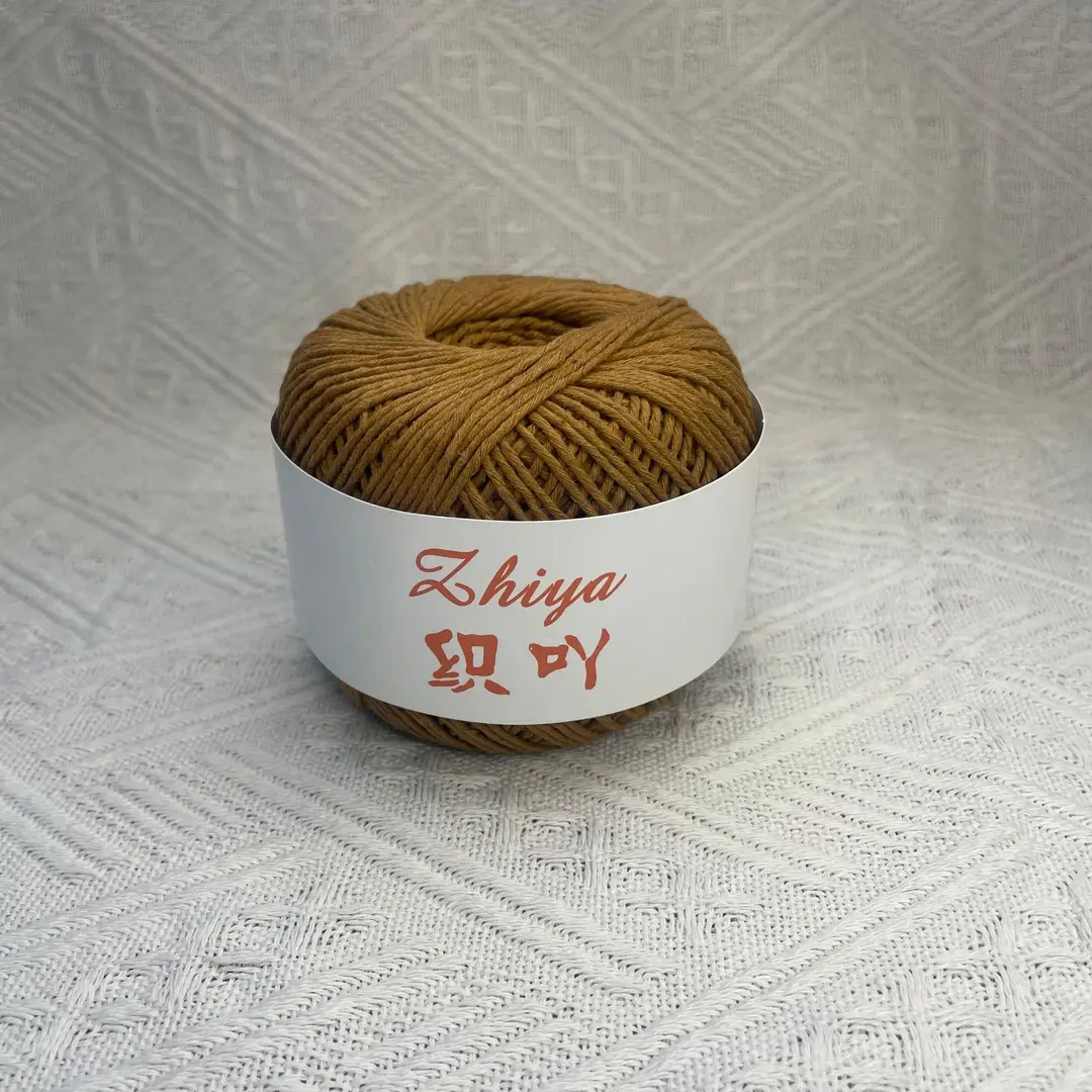 Factory direct 12 strands of cotton thread 150G hook bag special thread 1.5MM thick DIY hand-woven cotton and linen thread
