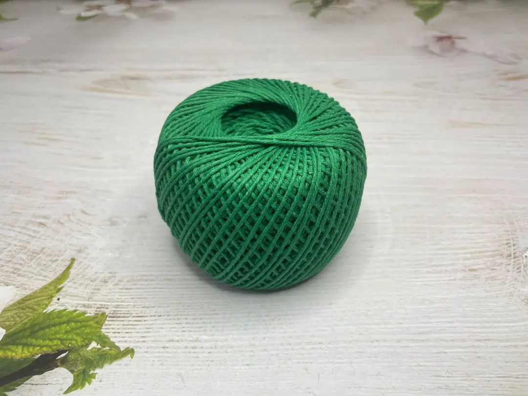 Factory direct 12 strands of cotton thread 150G hook bag special thread 1.5MM thick DIY hand-woven cotton and linen thread