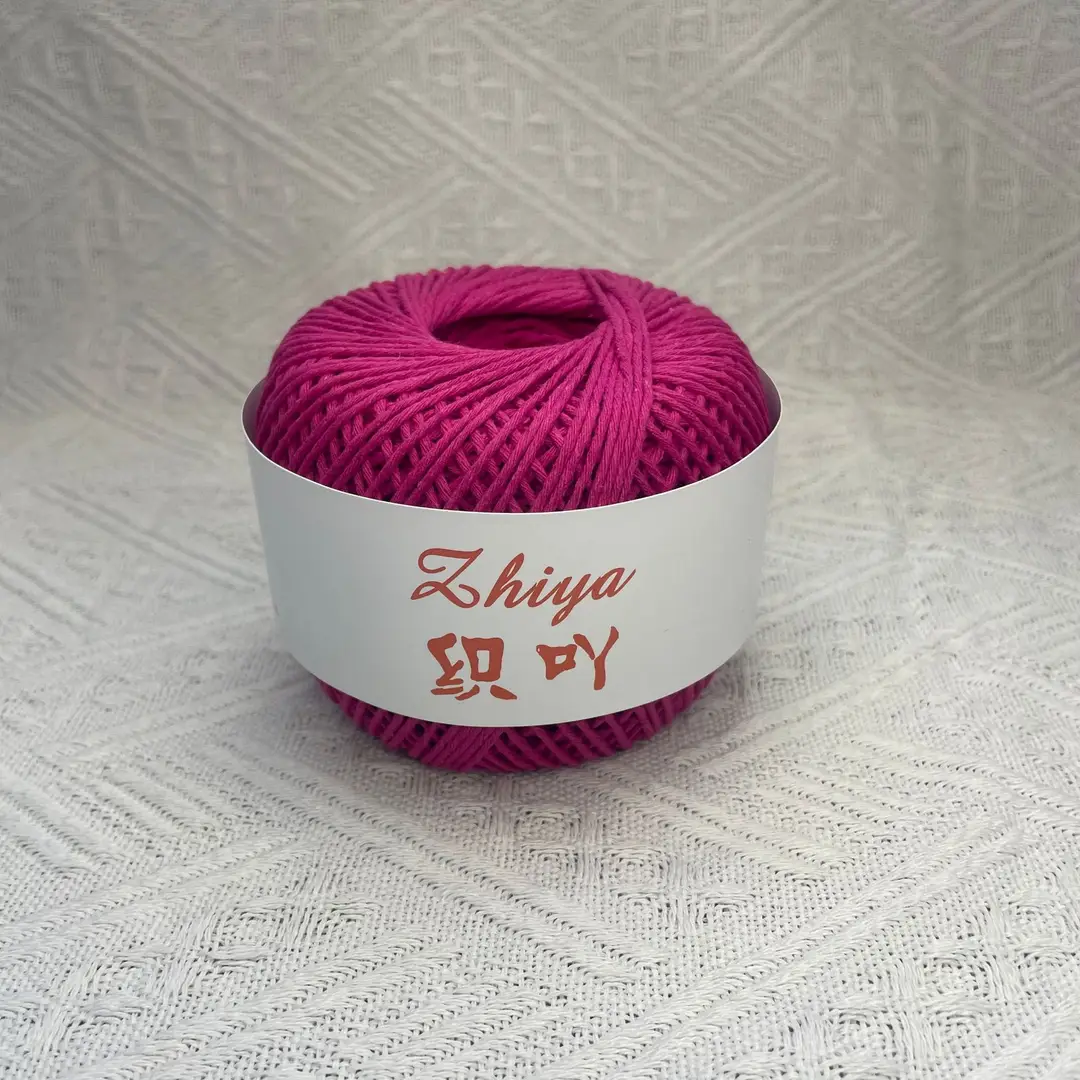 Factory direct 12 strands of cotton thread 150G hook bag special thread 1.5MM thick DIY hand-woven cotton and linen thread