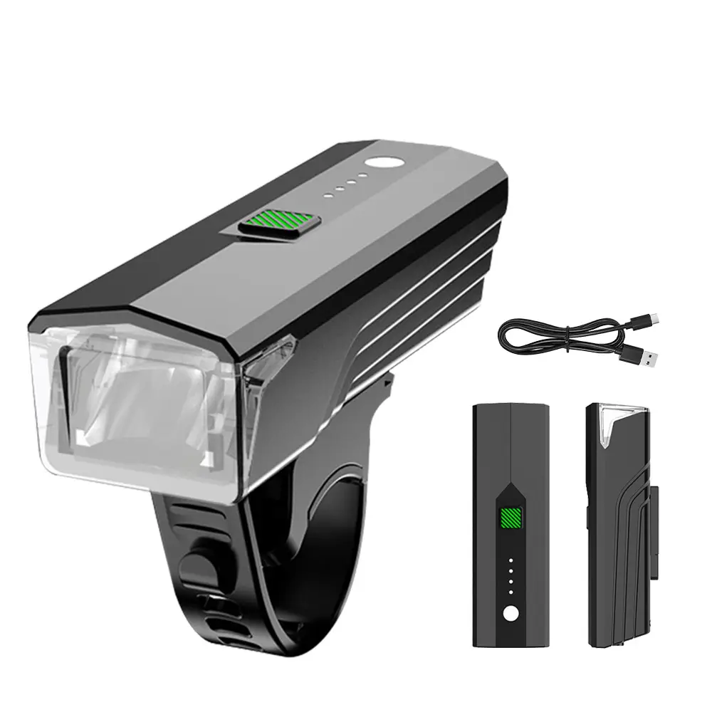 Night Riding Bicycle Headlight Flashlight Rainproof Charging