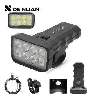 Night Riding Bicycle Headlight Flashlight Rainproof Charging — feature 1