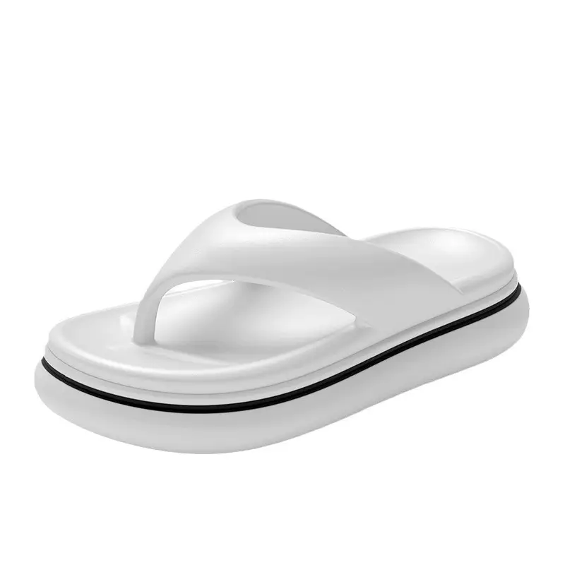 EVA Flip-Flops Women's Summer Outer Wearing New Internet Popular Fashionable Beach Sandals and Slippers Ins Thick Bottom Flip-Flops for Summer