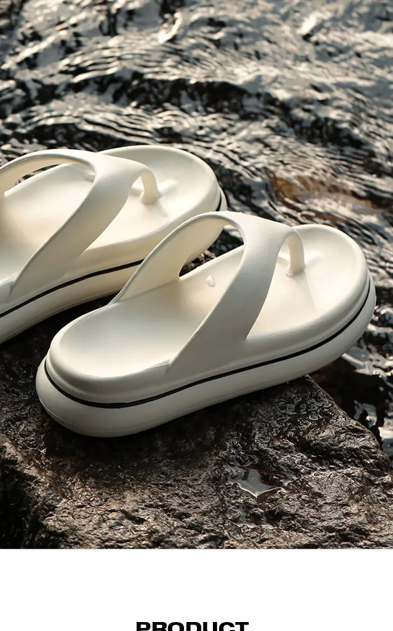 EVA Flip-Flops Women's Summer Outer Wearing New Internet Popular Fashionable Beach Sandals and Slippers Ins Thick Bottom Flip-Flops for Summer — feature 11