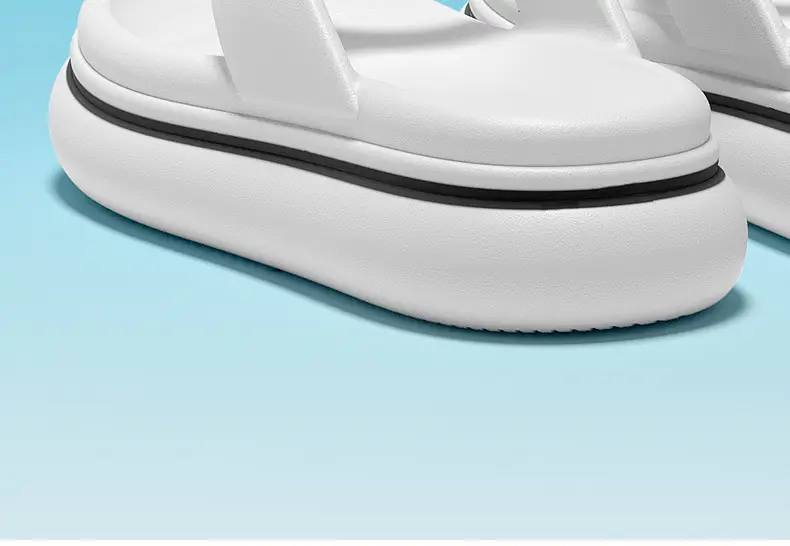 EVA Flip-Flops Women's Summer Outer Wearing New Internet Popular Fashionable Beach Sandals and Slippers Ins Thick Bottom Flip-Flops for Summer — feature 6