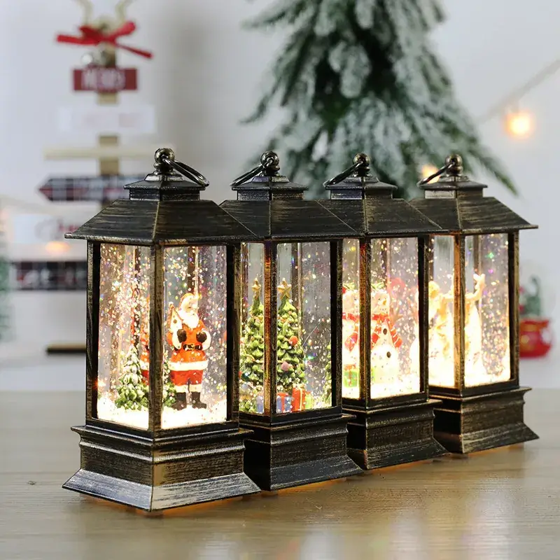 Christmas Wind Lamp with Santa Decor Crystal Design - Image 22