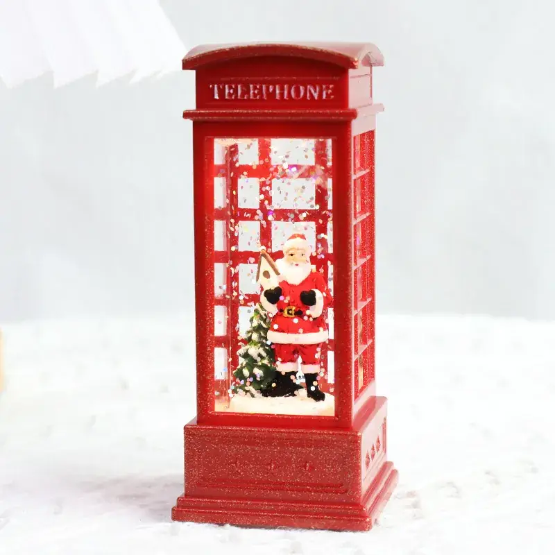 Christmas Wind Lamp with Santa Decor Crystal Design - Image 11