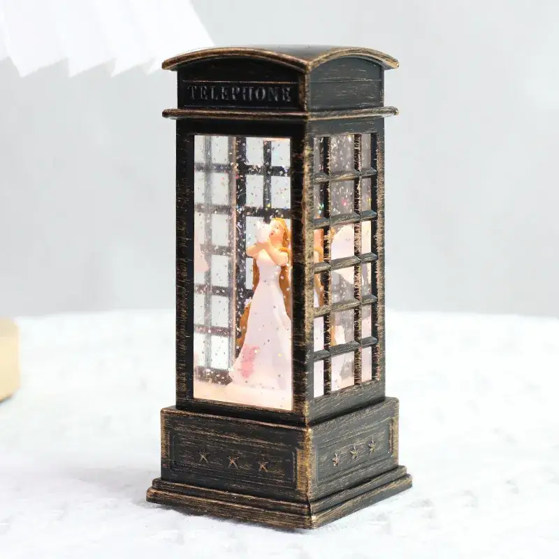 Christmas Wind Lamp with Santa Decor Crystal Design - Image 15