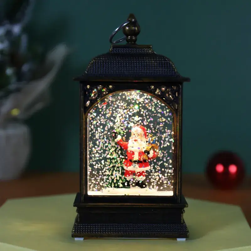 Christmas Wind Lamp with Santa Decor Crystal Design - Image 18