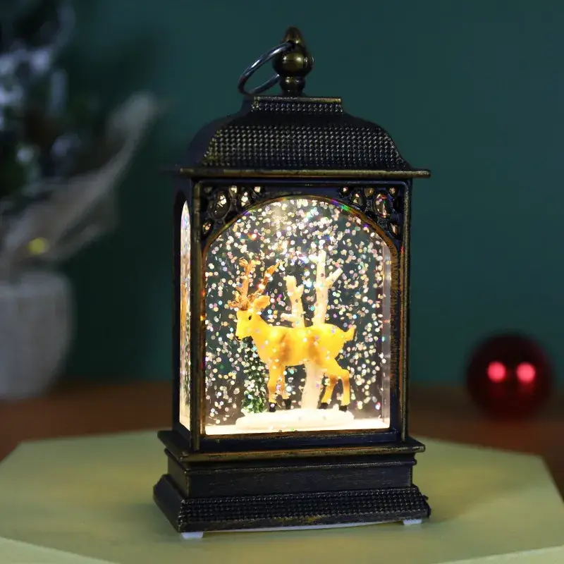 Christmas Wind Lamp with Santa Decor Crystal Design - Image 19