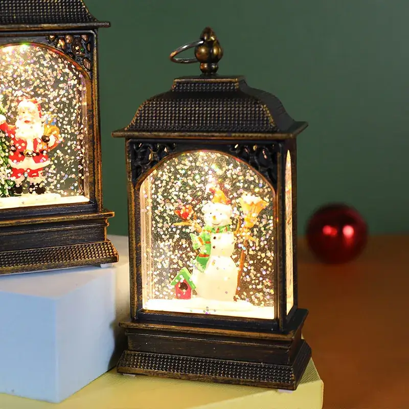 Christmas Wind Lamp with Santa Decor Crystal Design - Image 20