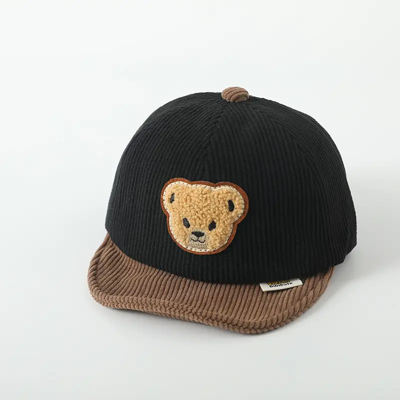 Cute Bear Ears Cotton Baby Hat Beige - Image 10