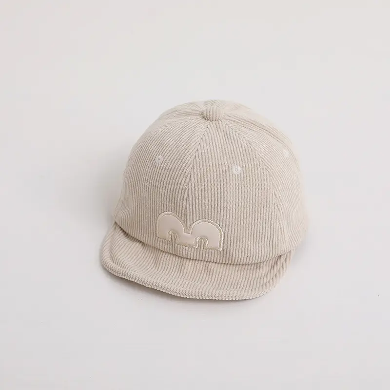 Cute Bear Ears Cotton Baby Hat Beige - Image 11