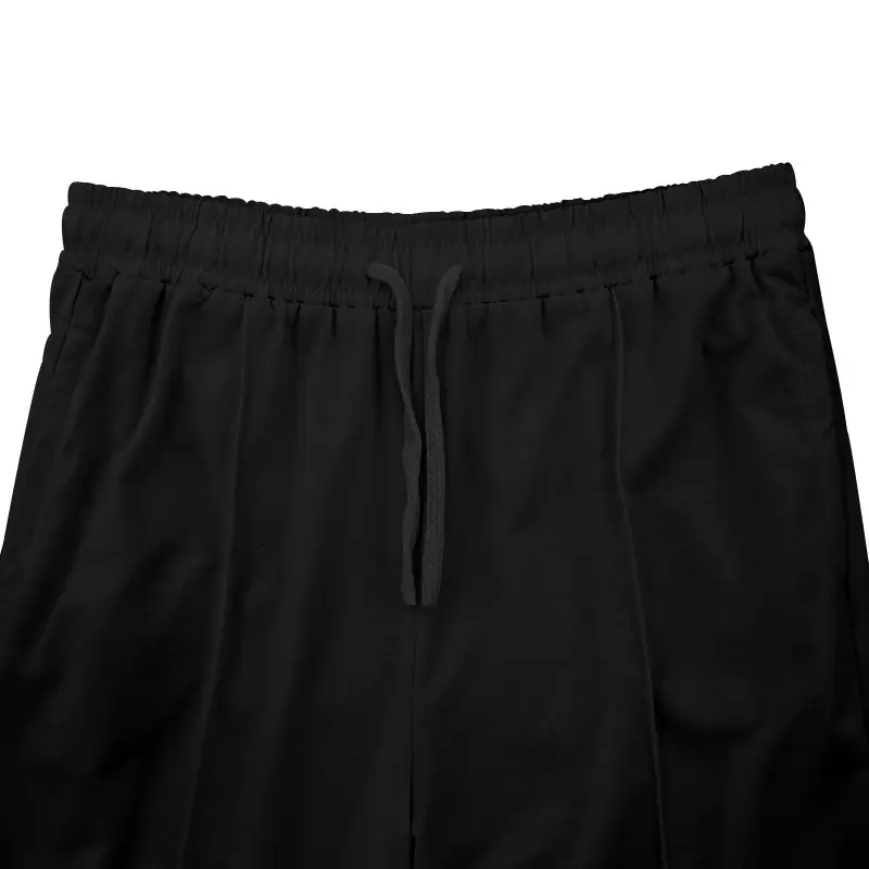 Men's Olive Green Loose Straight Leg Pants Spring Summer — feature 22