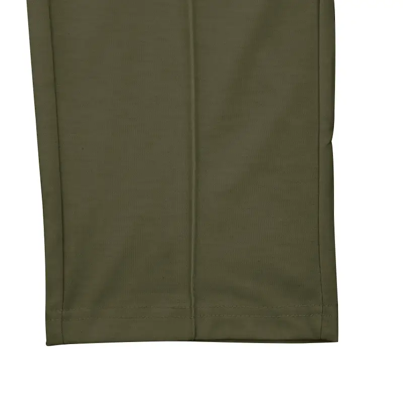 Men's Olive Green Loose Straight Leg Pants Spring Summer — feature 33