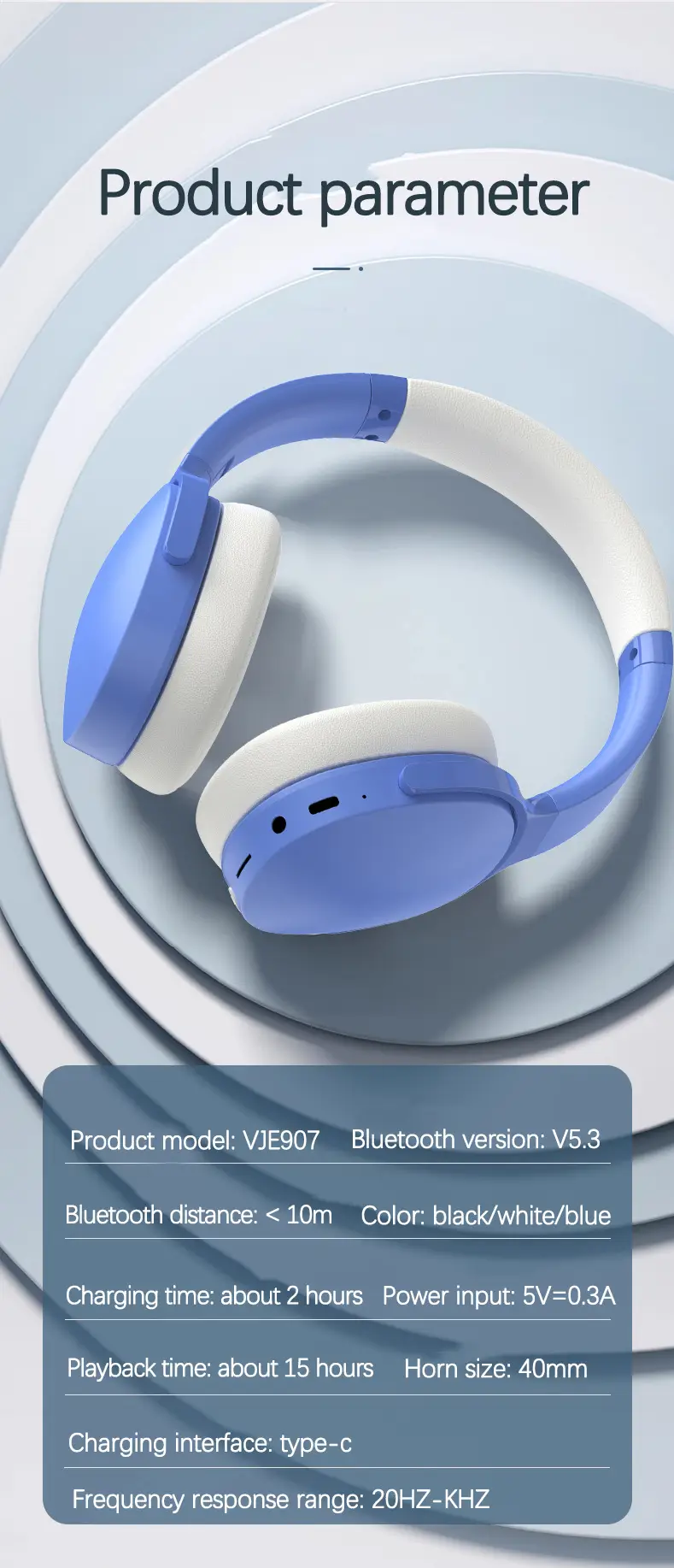 True Wireless Bluetooth Headset Black 3 Sound Effects β feature 16