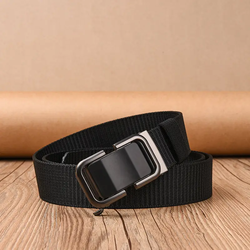 Men's Automatic Buckle Belt with Nylon Strap - Image 13