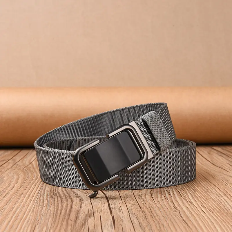 Men's Automatic Buckle Belt with Nylon Strap - Image 18