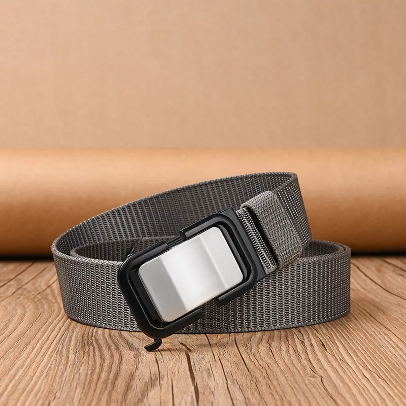 Men's Automatic Buckle Belt with Nylon Strap - Image 6
