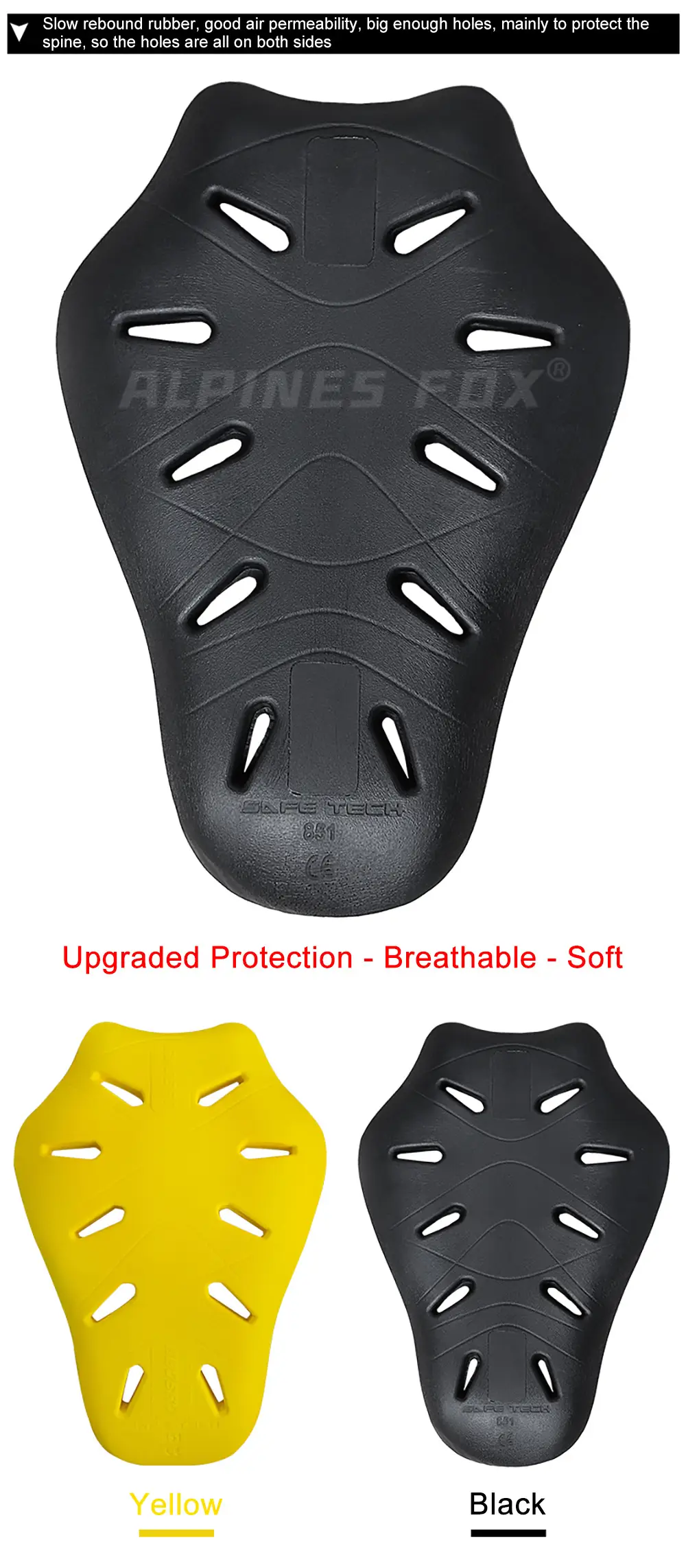 Thunder Wing Ce2 Level Certified Built-In Protective Gear Motorcycle Cycling Clothing Shoulder Pads Elbow Pads Back Pads Knee Pads Chest Pads Universal Type — feature 6
