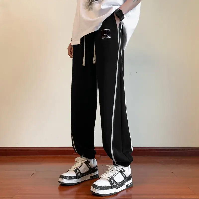 Black Casual Pants for Boys Spring Fall Wear - Image 14