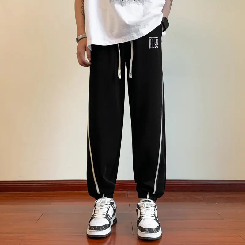 Black Casual Pants for Boys Spring Fall Wear - Image 16