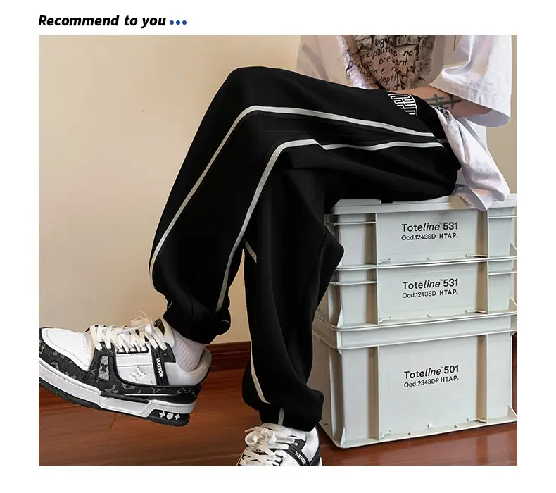 Black Casual Pants for Boys Spring Fall Wear — feature 12