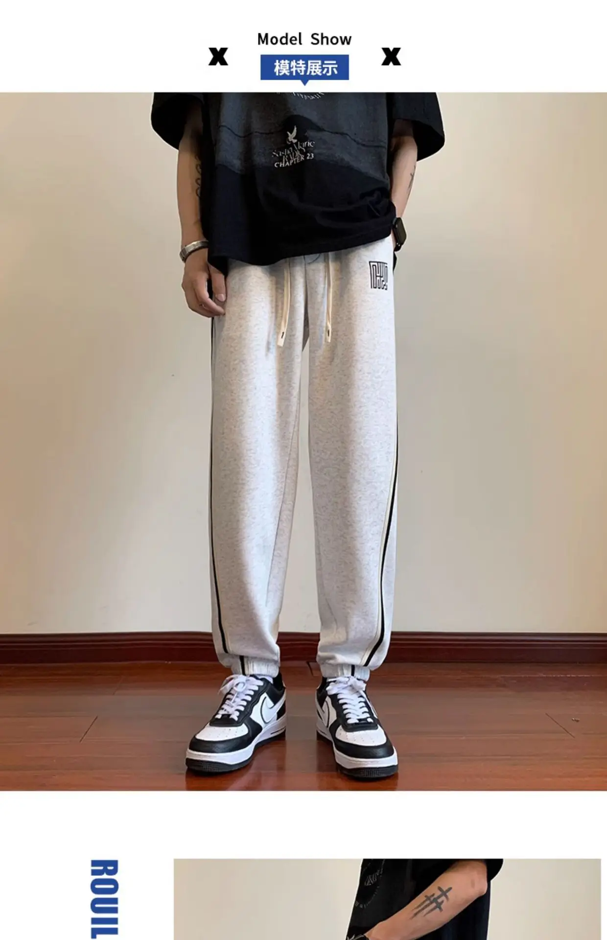 Black Casual Pants for Boys Spring Fall Wear — feature 6