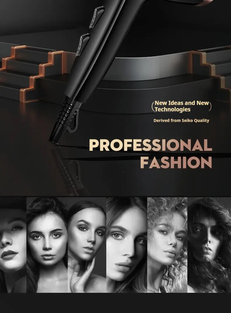 Travworld Black Hair Dryer with 5 Accessories — feature 4