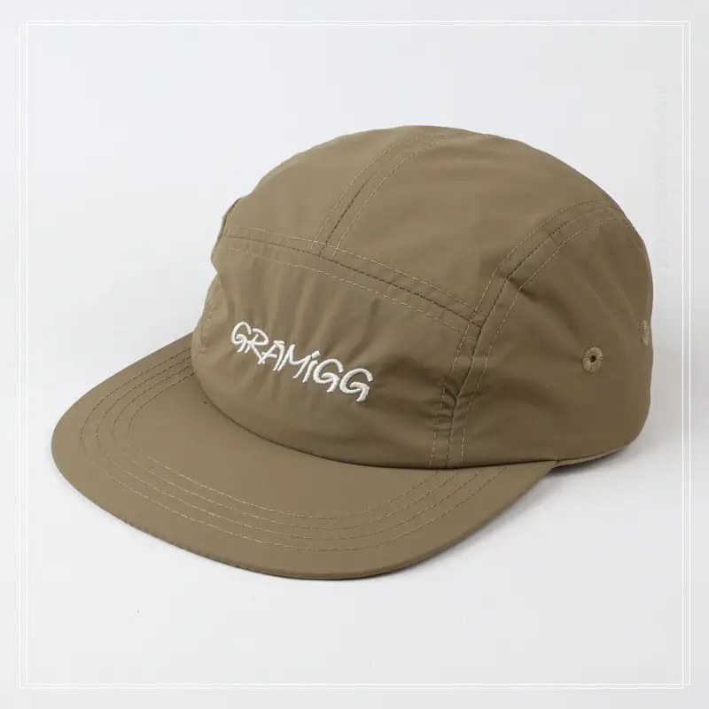 Men's Casual Flat-Brim Cap with "GAMG" Embroidery - Image 4