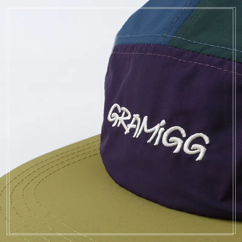 Men's Casual Flat-Brim Cap with "GAMG" Embroidery - Image 5