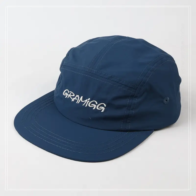 Men's Casual Flat-Brim Cap with "GAMG" Embroidery — feature 6