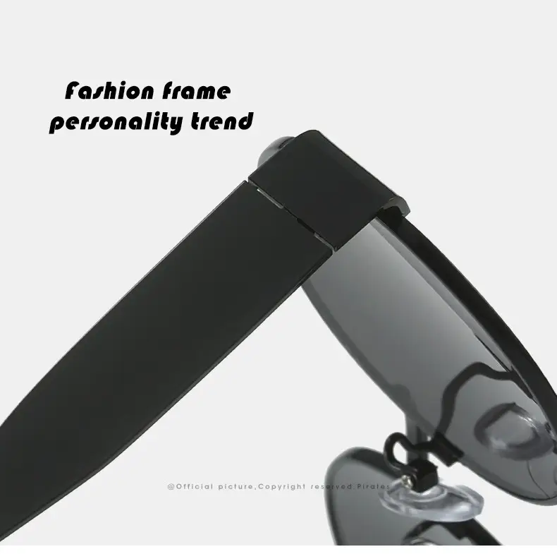 2024 New Metal Oval Sunglasses European American Fashion — feature 15