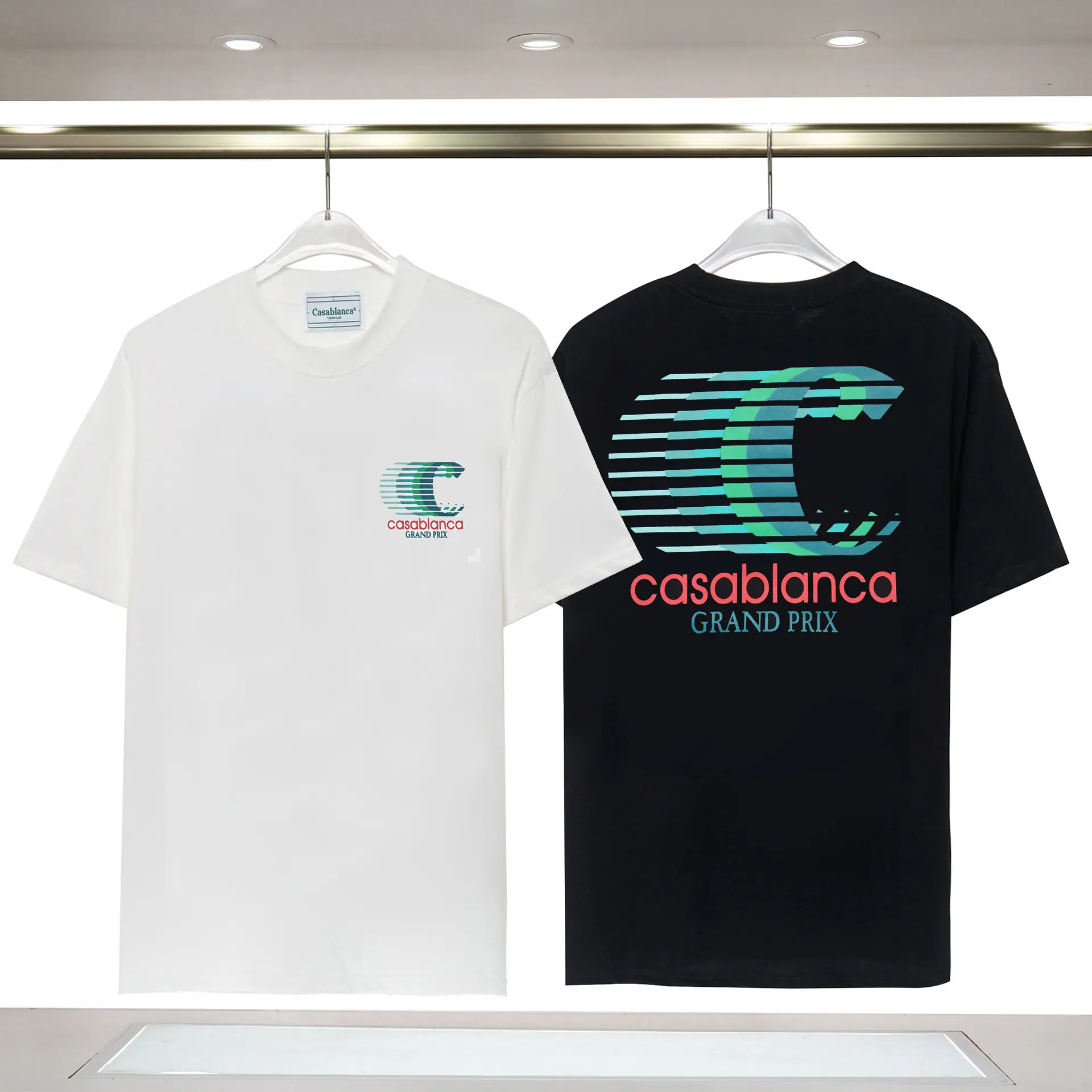 Casablanca Tropical Fruit Printed T-Shirt White - Image 30