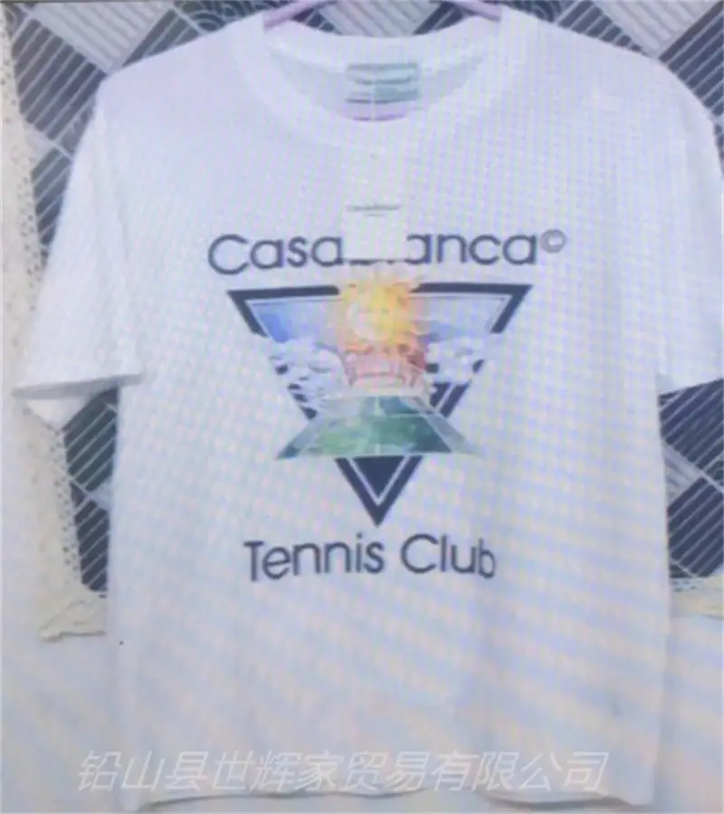 Casablanca Tropical Fruit Printed T-Shirt White — feature 5