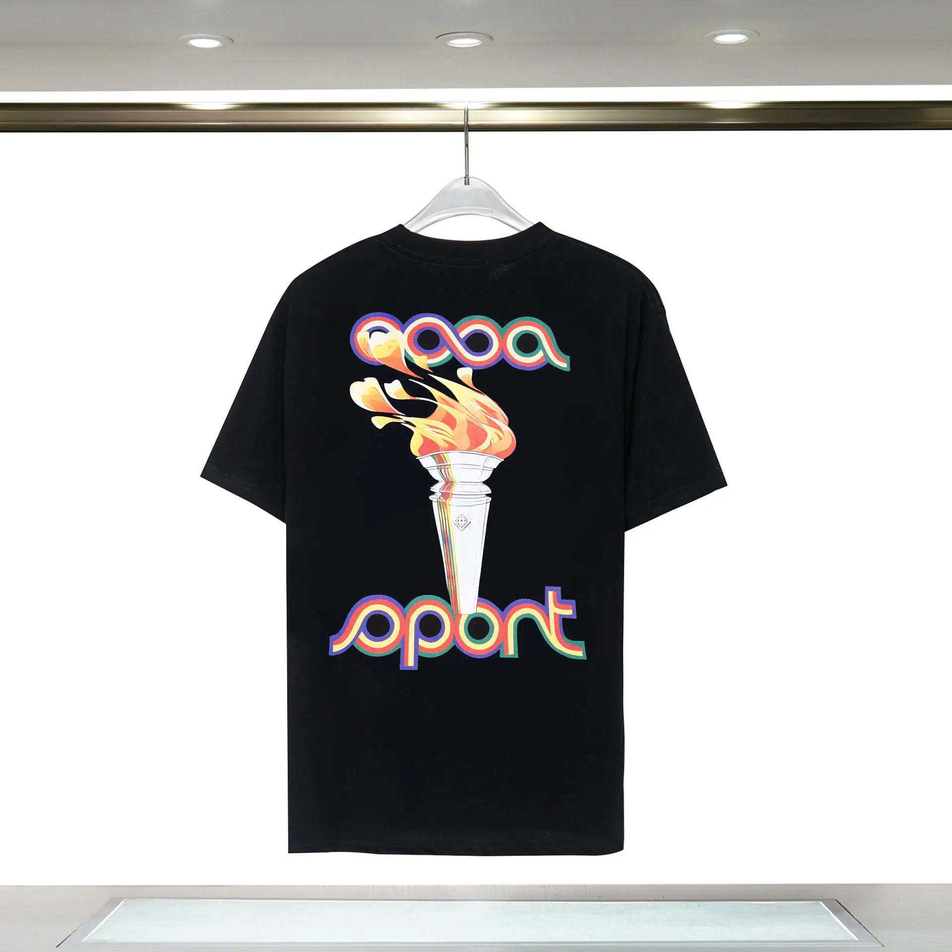 Casablanca Tropical Fruit Printed T-Shirt White - Image 11