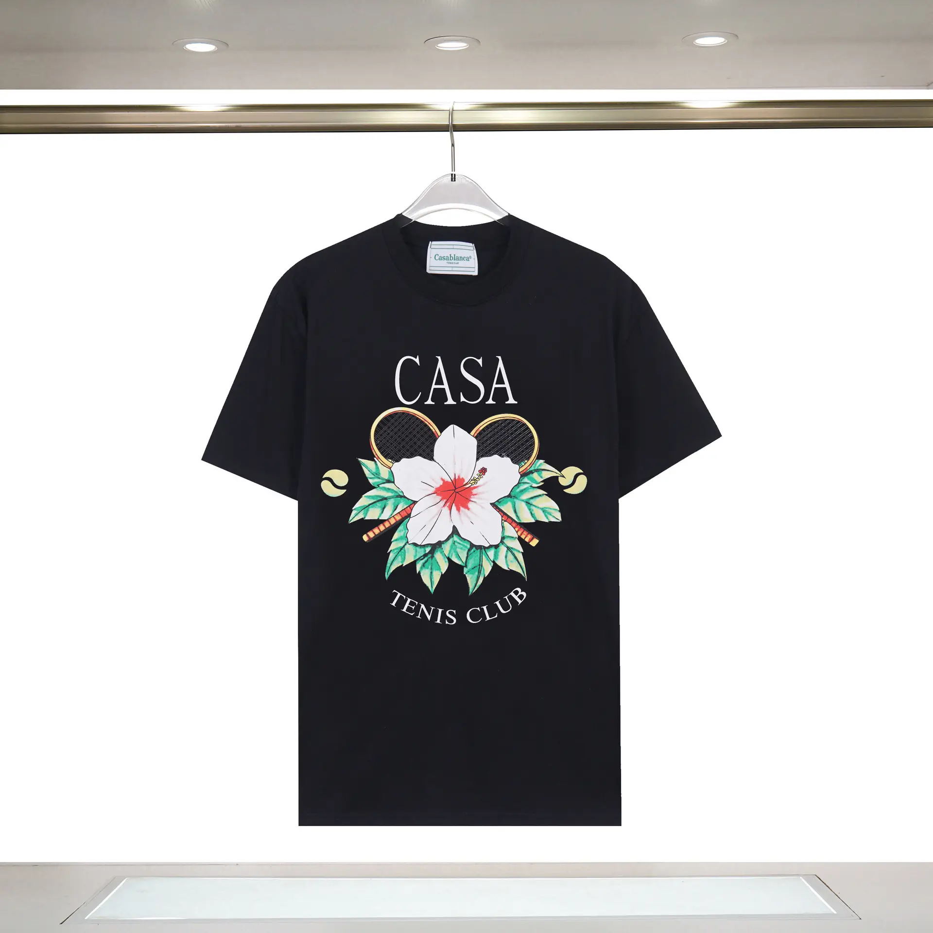 Casablanca Tropical Fruit Printed T-Shirt White - Image 13