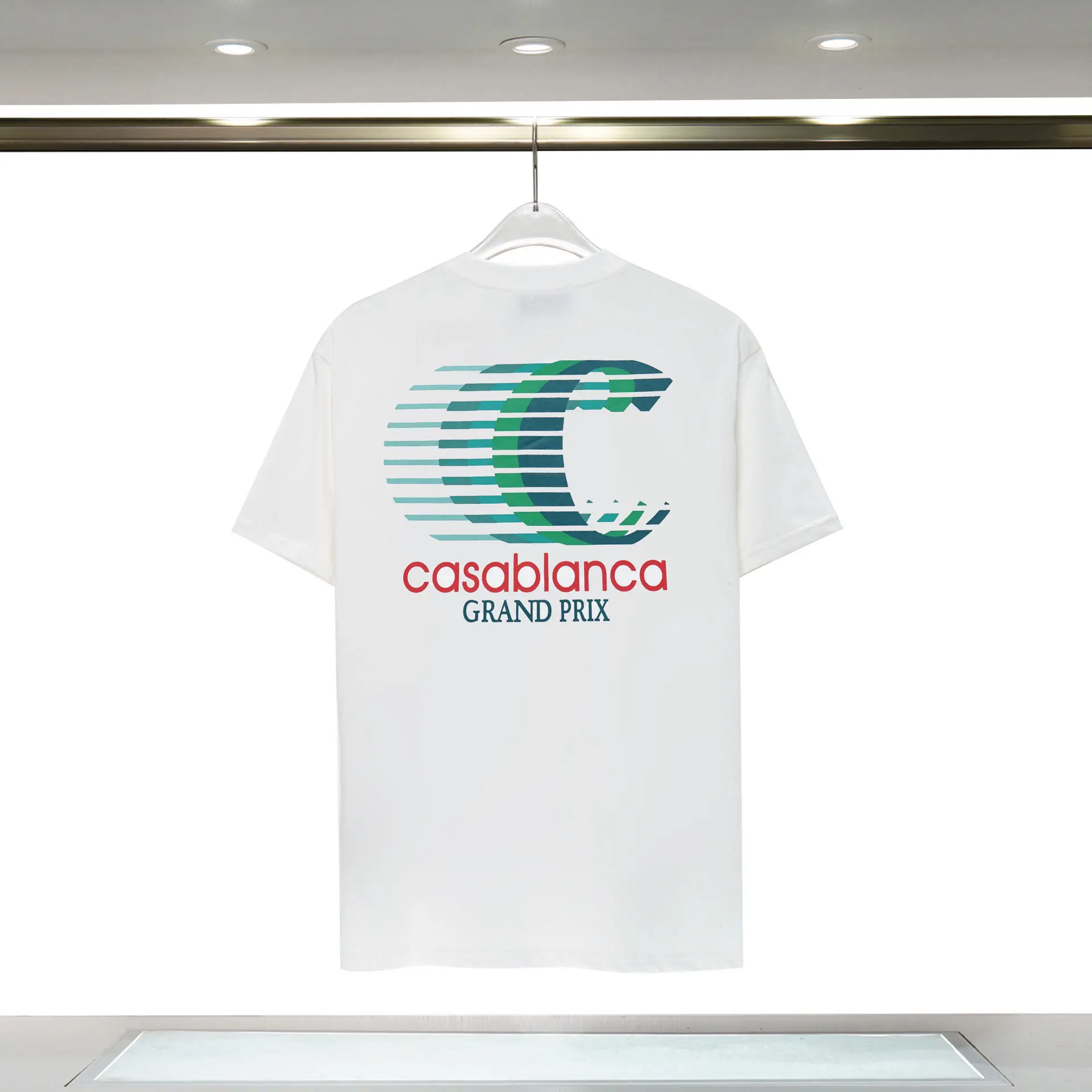 Casablanca Tropical Fruit Printed T-Shirt White - Image 2