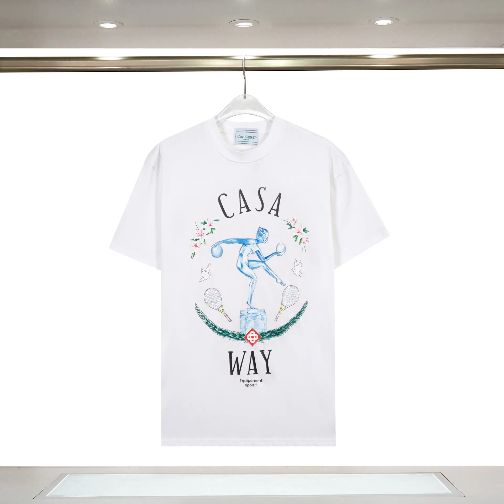Casablanca Tropical Fruit Printed T-Shirt White - Image 22