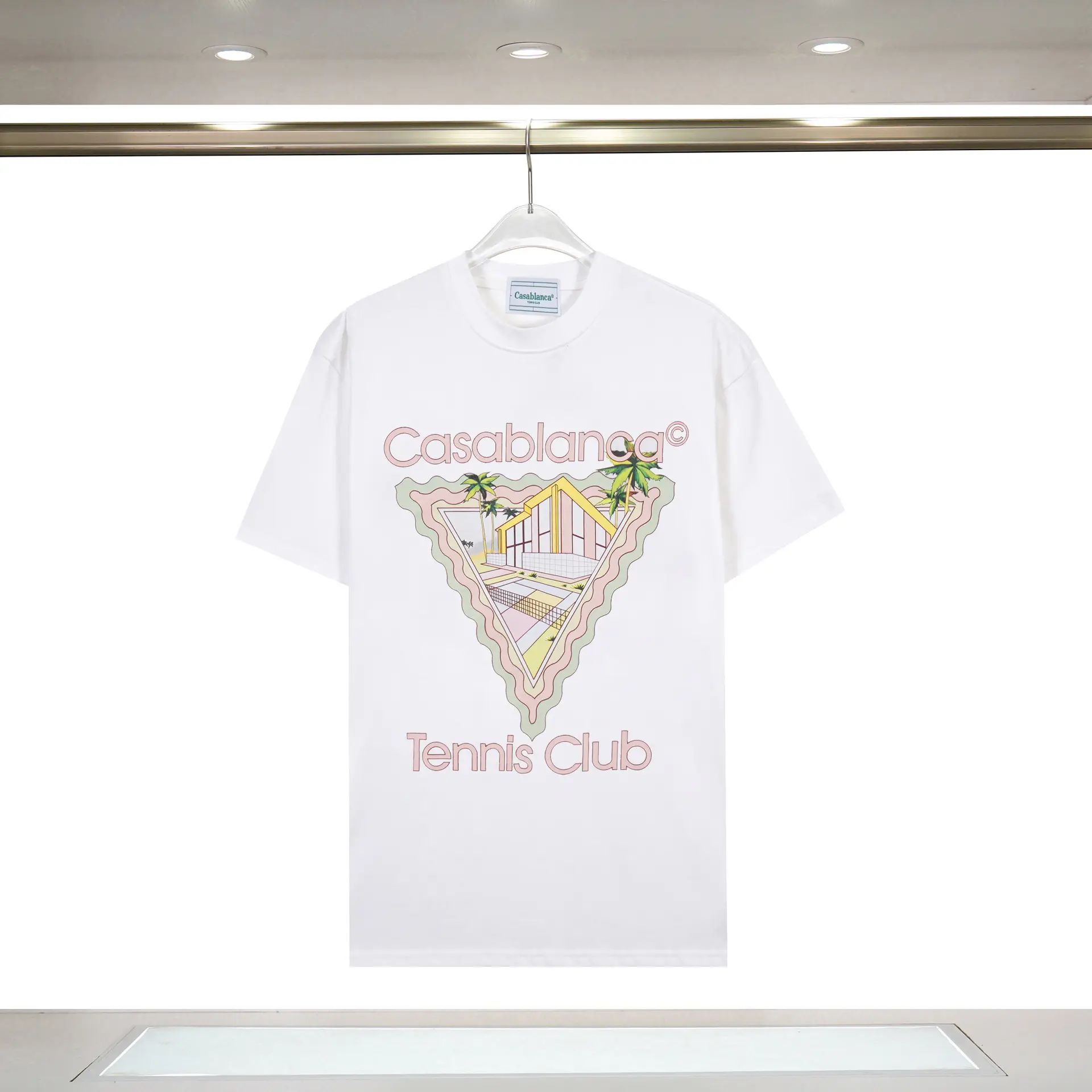 Casablanca Tropical Fruit Printed T-Shirt White - Image 27