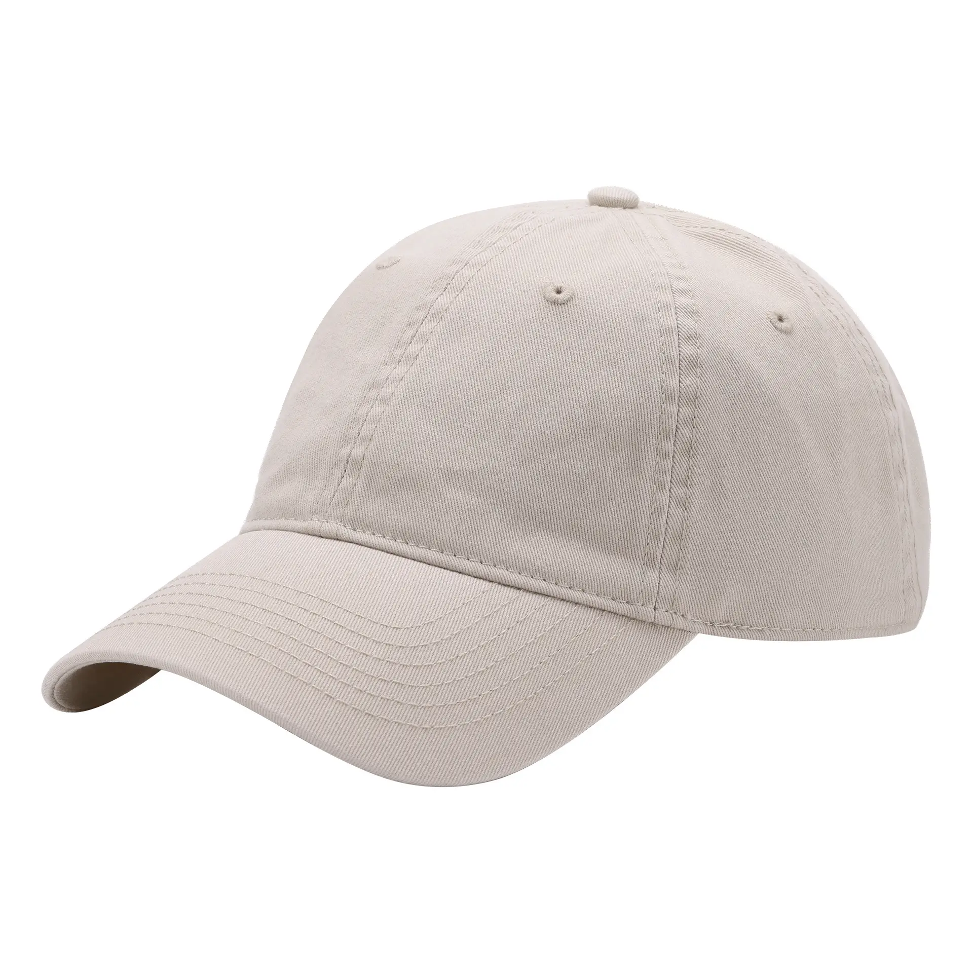 Light Blue Cotton Baseball Cap Big Head - Image 10